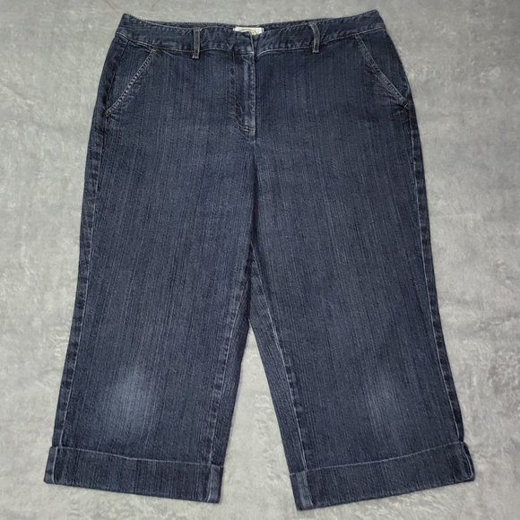 ❄️ 12(p) | Talbots | Cropped Jeans - Picture 1 of 6